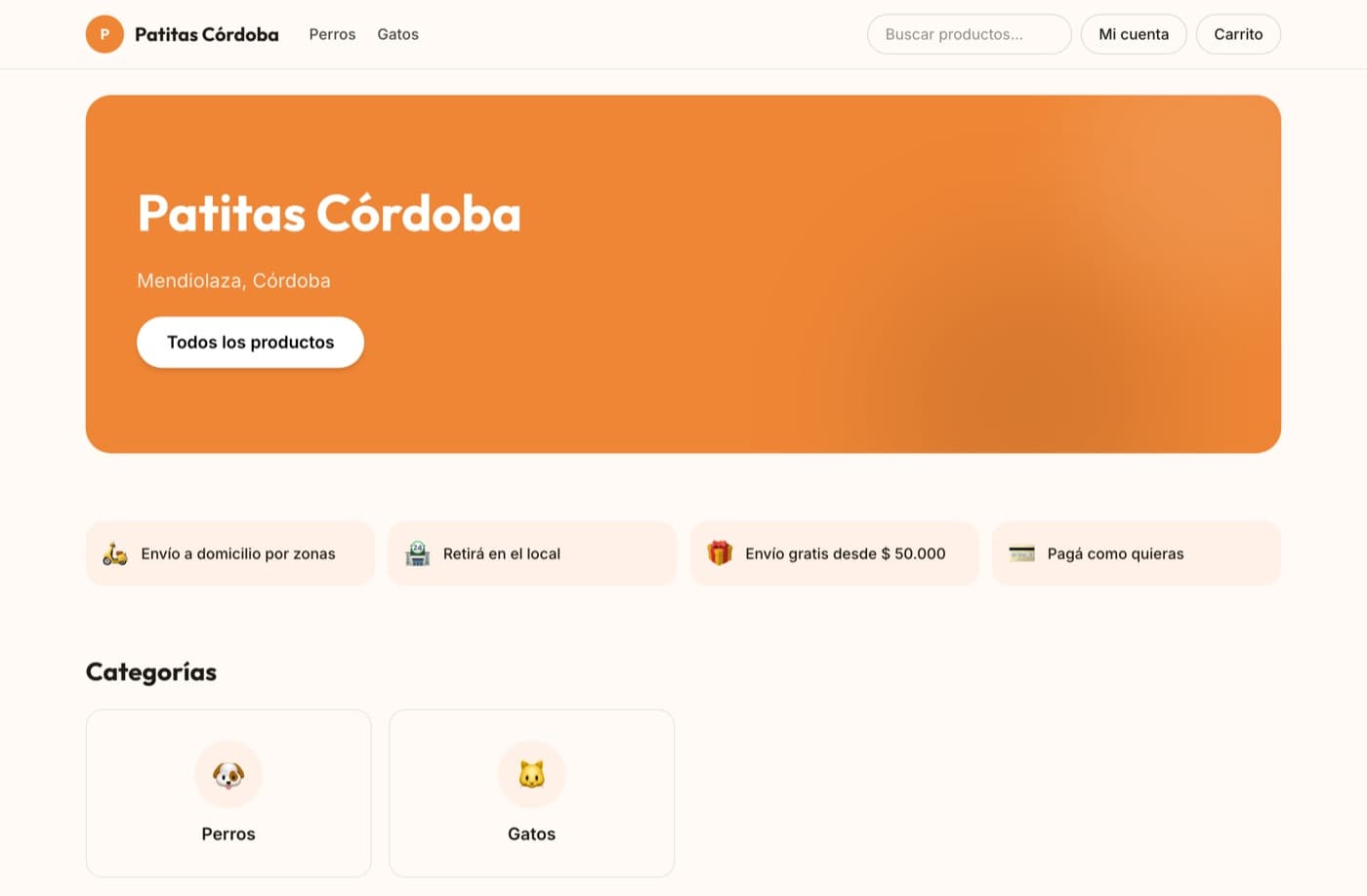 Patitas Córdoba